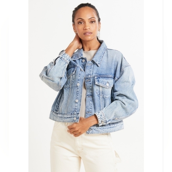 Hudson NWT Brea Swing Trucker Jacket - Picture 10 of 17